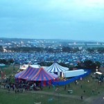 Glastonbury from the scaffolding/ribbon viewpoint