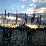 Dance Village at Sunset...