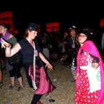 Rich, Kelly and Pippa Dancing to The Orb (Friday 2010 CubeHenge)