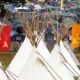 Tipis and campervan update (and a Tipi Field panorama)