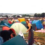 Camping in The Other Stage field. It was called the NME Stage back then. None of my mates had a ticket (I think I am the only person to buy one that year?) and I'm pretty sure they just drove in in their car. Security wasn't what it is today. Haha.