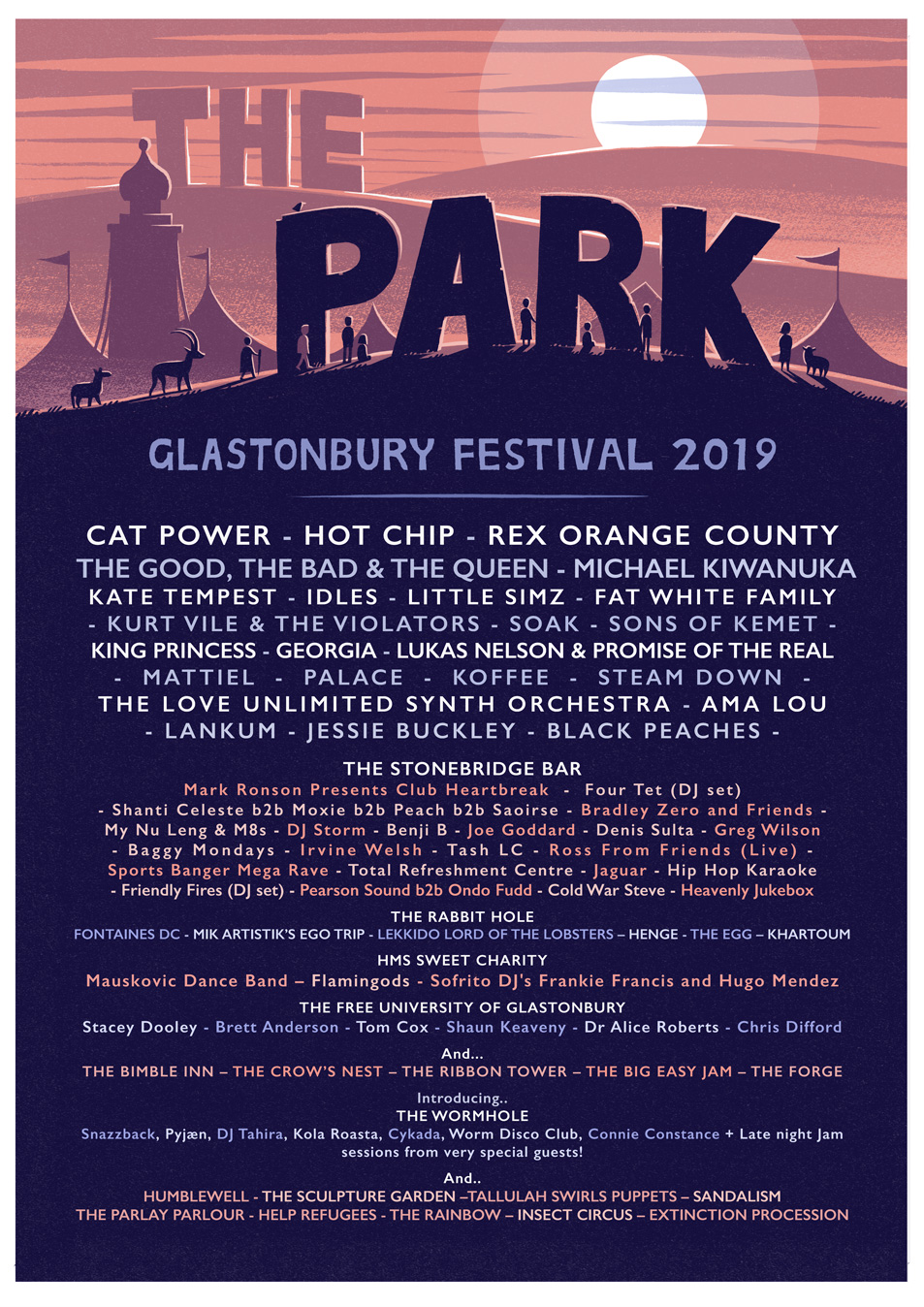 The Park returns for 2019 with new creations and locations! | Glastonbury  Festival