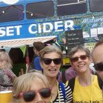 Headed straight for the cider bus