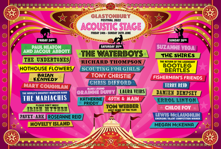 Acoustic Stage Glastonbury Festival